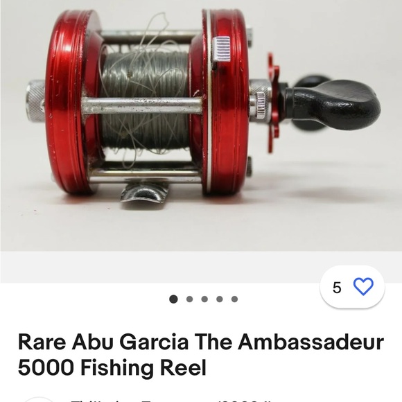 Ambassadorial 5000 Vintage Fishing Reel - Picture 1 of 10